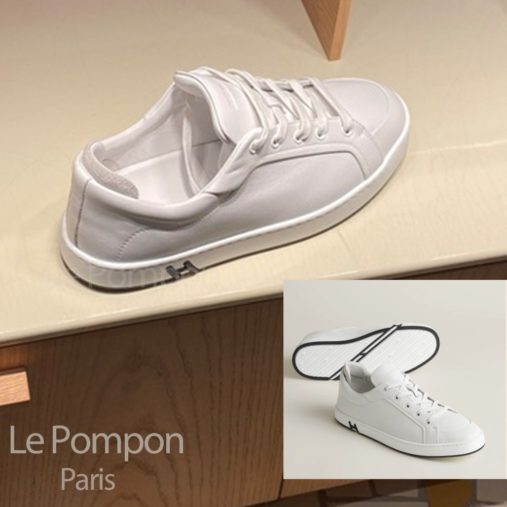 Hermes☆Men's スニーカーKID "キッド" ホワイト_パリ発