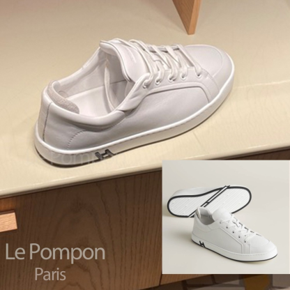 Hermes☆Men's スニーカーKID "キッド" ホワイト_パリ発