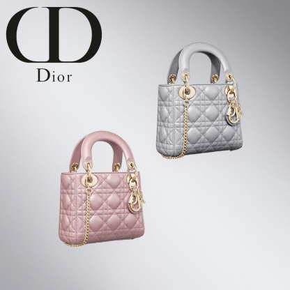 累積売上総額第１位【DIOR】LADY DIOR ミニバッグ