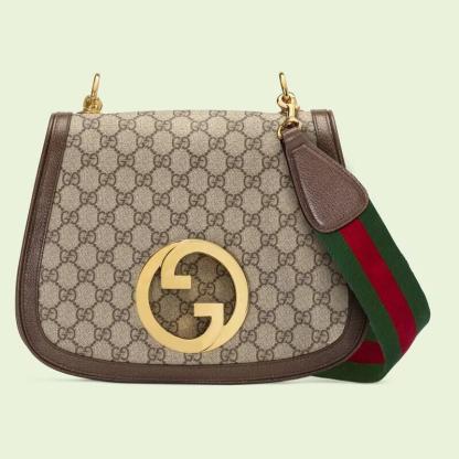 〔グッチ ブロンディ〕ミディアム ショルダーバッグ