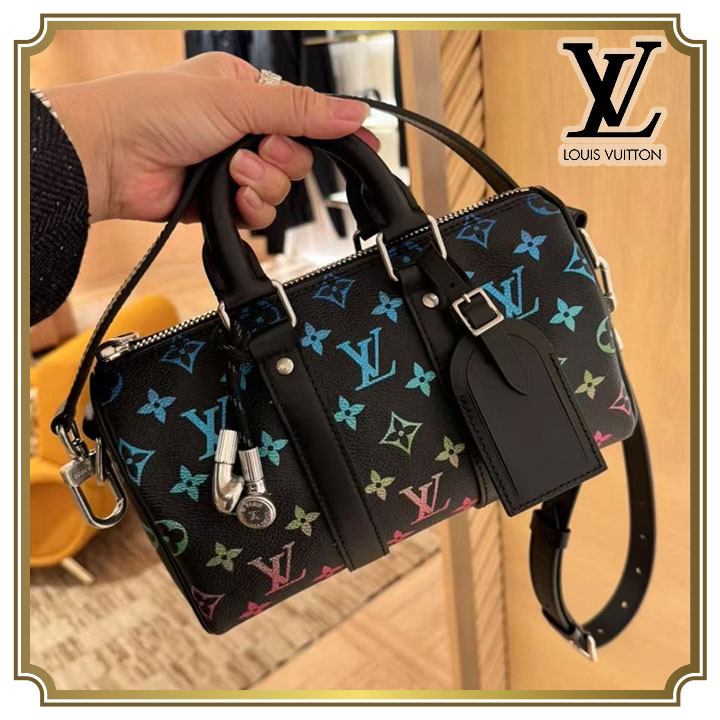 【目を惹くグラデーション♪】LOUIS VUITTON バンドリエール25
