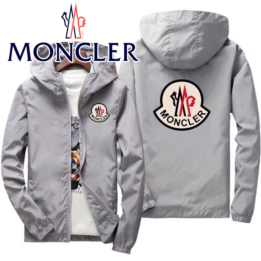 ★送料関税込★MONCLER ロゴパッチ ウィンドブレーカー