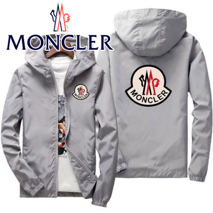 ★送料関税込★MONCLER ロゴパッチ ウィンドブレーカー