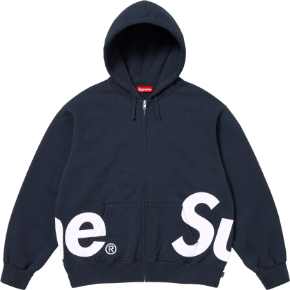 【Supreme】Big Logo Zip Up Hooded Sweatshirt
