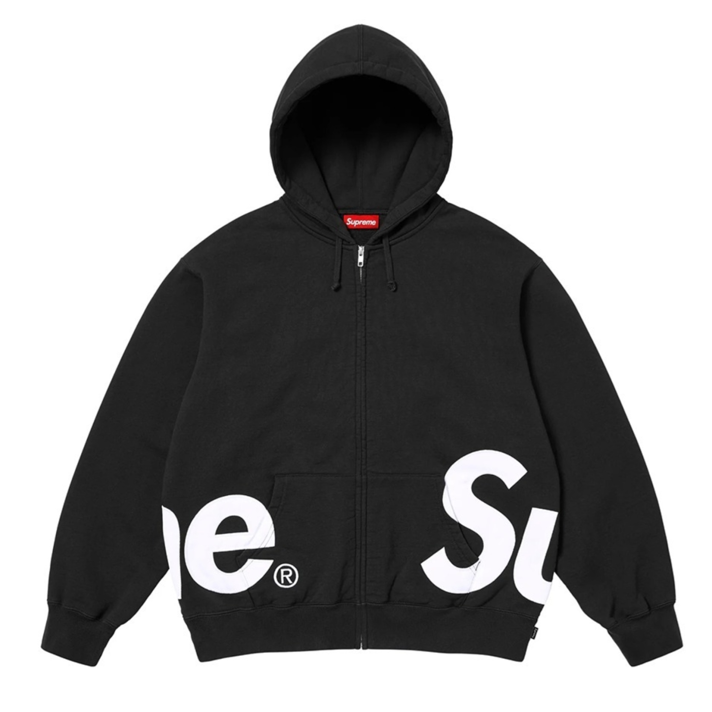 【Supreme】Big Logo Zip Up Hooded Sweatshirt