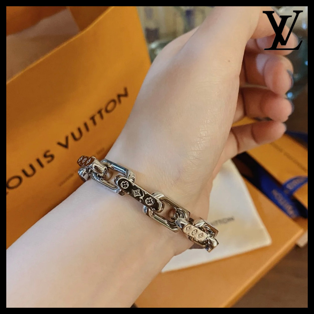 Louis Vuitton モノグラムチェーン ブレスレット