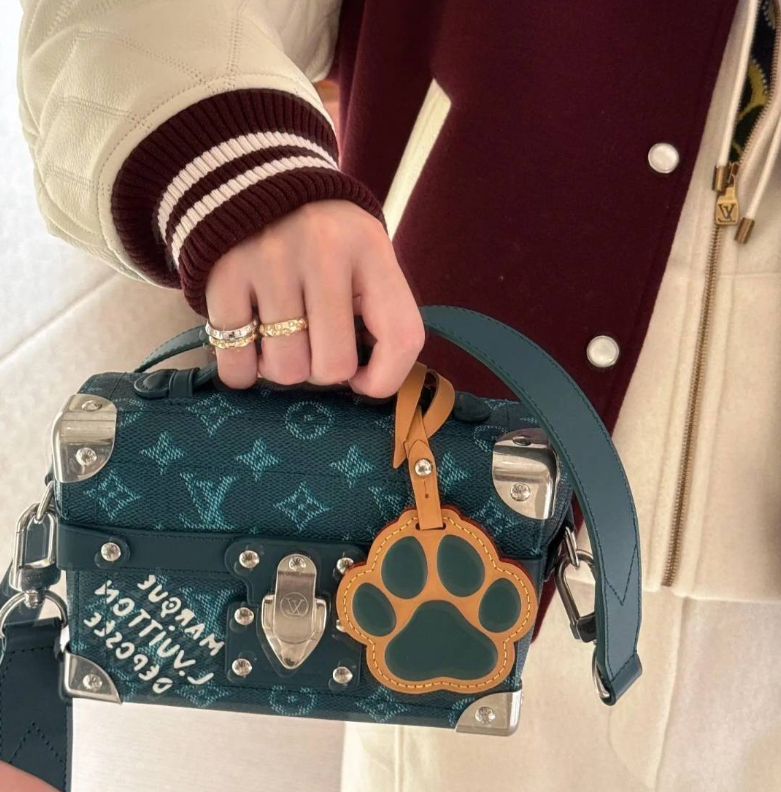 【平野紫耀愛用 /肉球チャーム】Louis Vuitton トランクバッグ