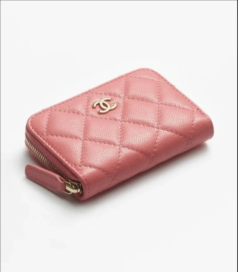 【定番&大人気♪】CHANEL ジップコインパース 折りたたみ財布