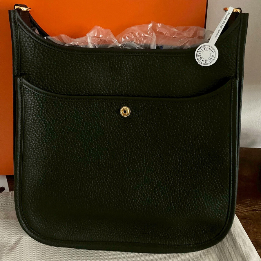 HERMES 【希少】エブリン Ⅲ 29 エヴリン PM　ノワール