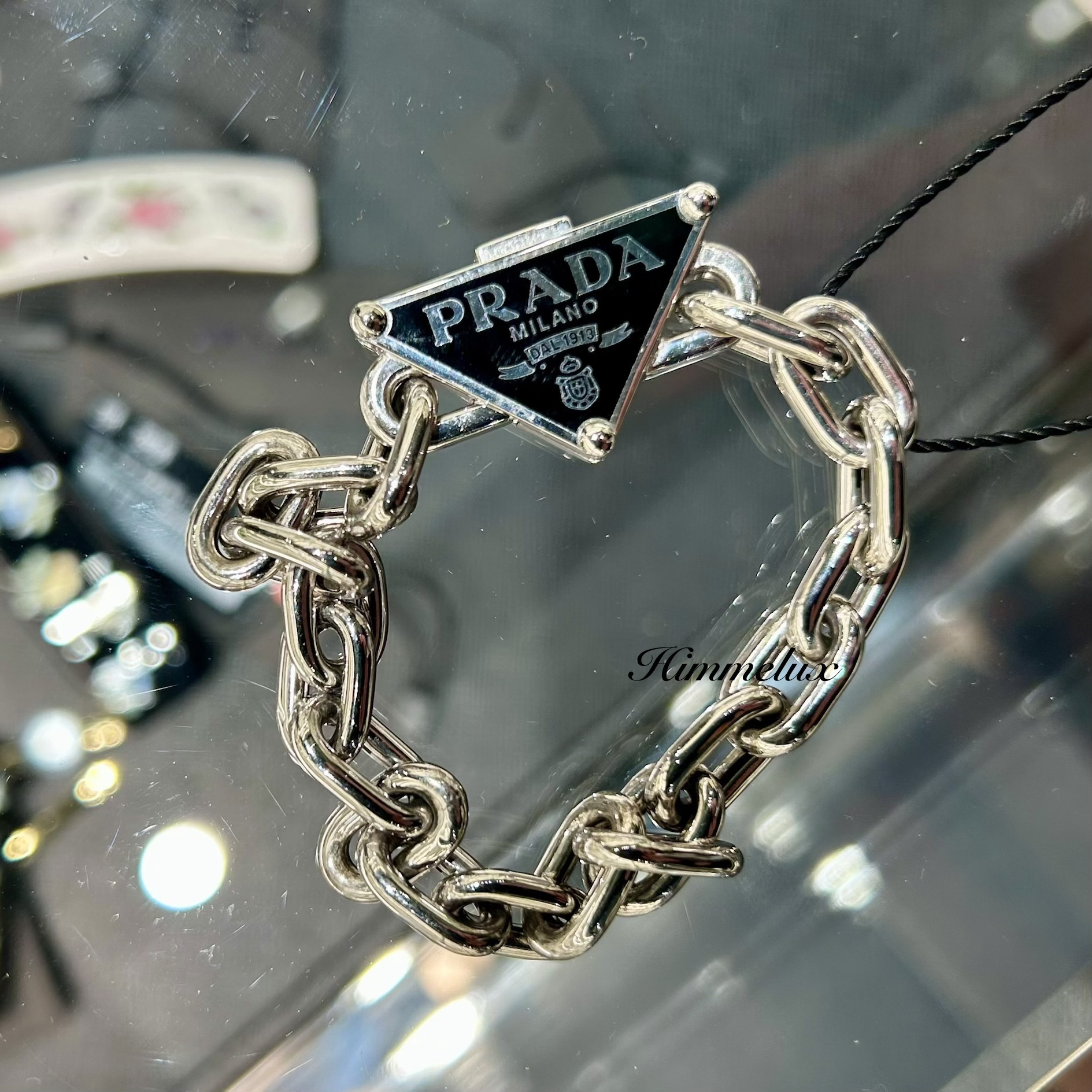 PRADA プラダ ♪ ブレスレット シルバー ♪v