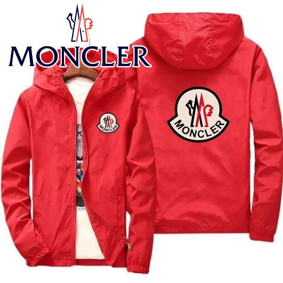 ★送料関税込★MONCLER ロゴパッチ ウィンドブレーカー