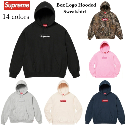 【Supreme】ボックスロゴ スウェット パーカー