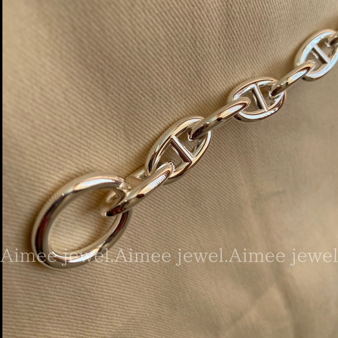★国内発送★すぐ届く HERMES シェーヌダンクル ブレスレット GM