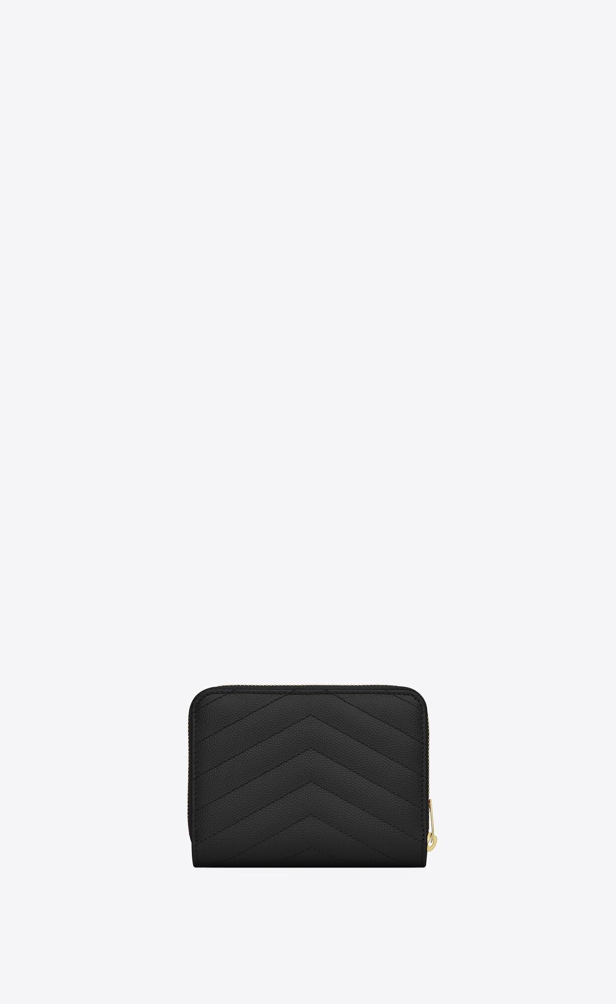 MONOGRAMクリムゾンテクスチャキルティングレザーショートジップ財布