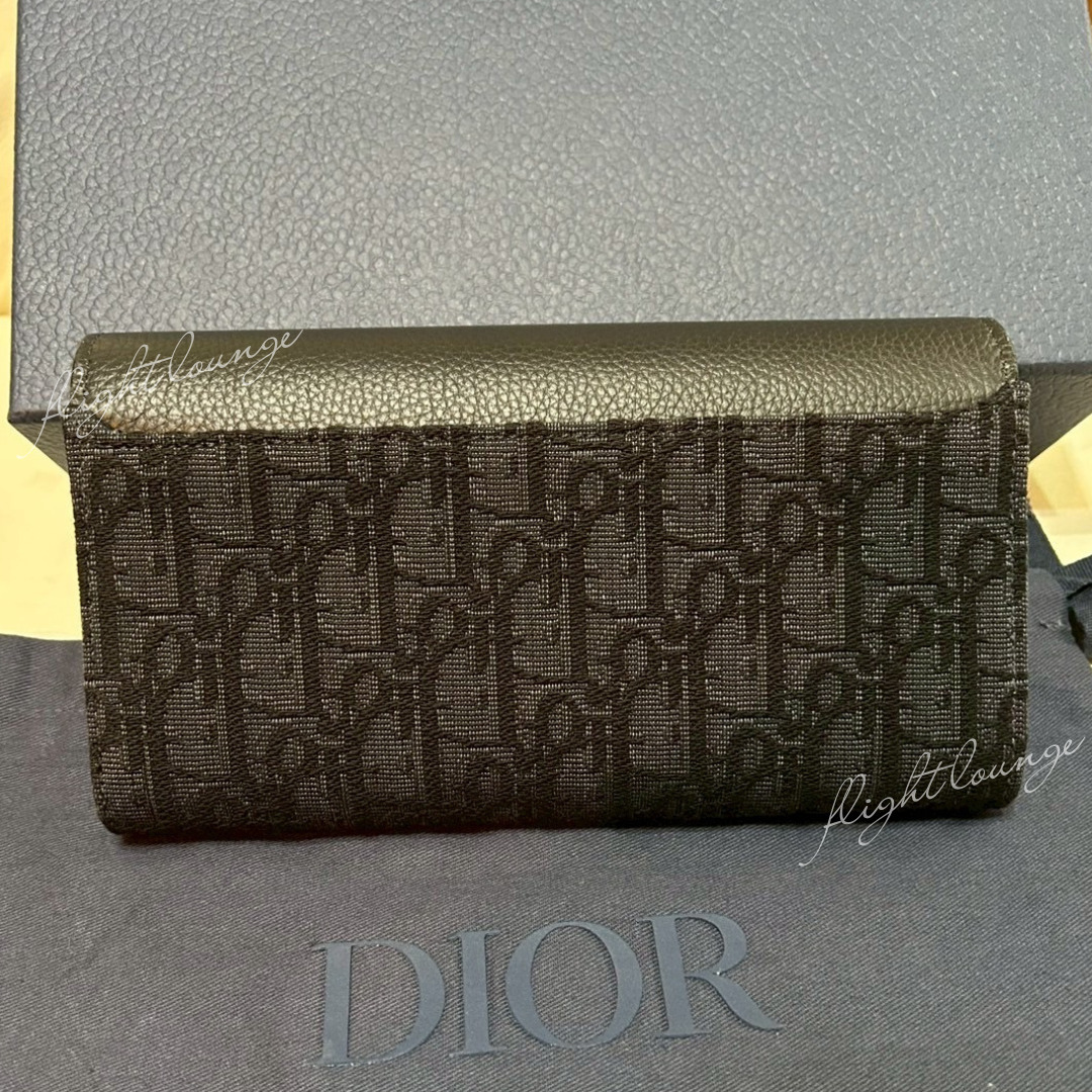メンズ 長財布【DIOR】サドル ロング 25新作