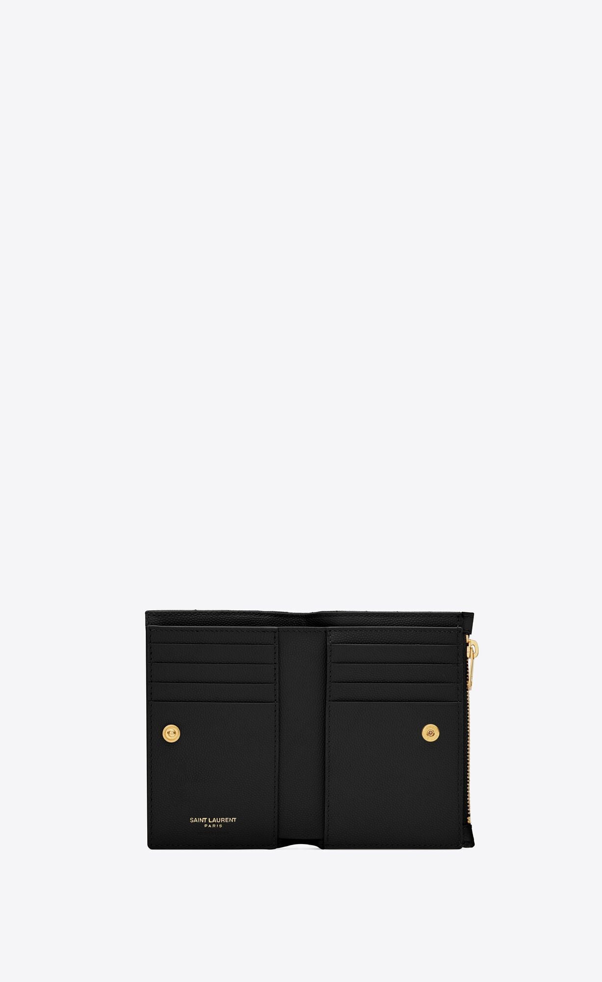 【VIPセール】SAINT LAURENT YSLロゴ 二つ折り財布
