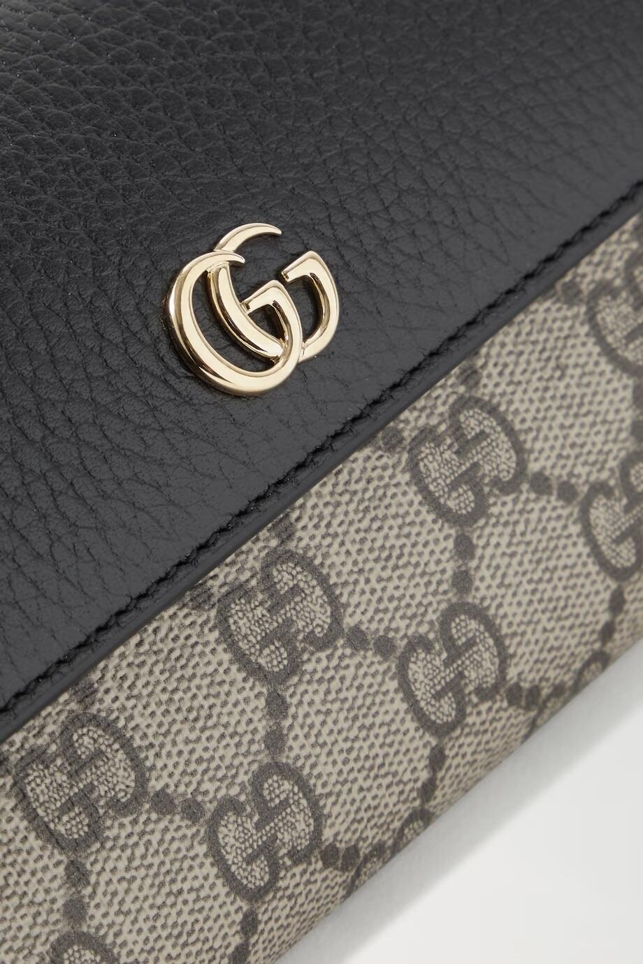 人気商品★GGマーモント・レザー コンチネンタルウォレット
