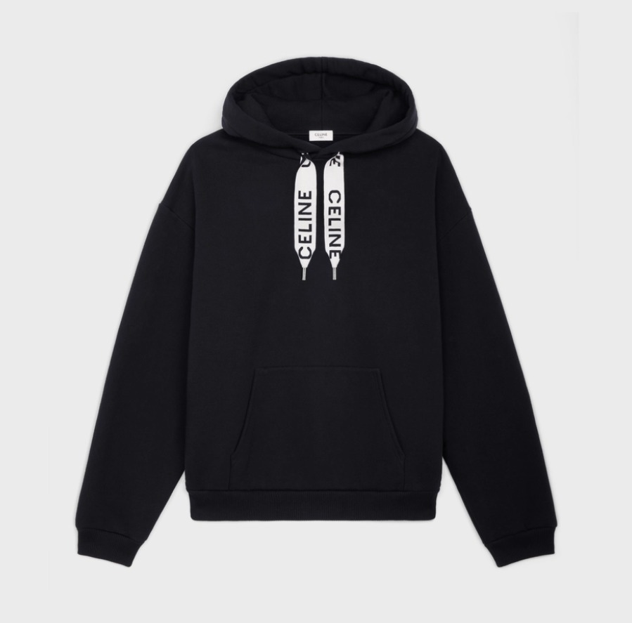 CELINE ルーズ パーカー フーディー / コットンフリース 3色展開