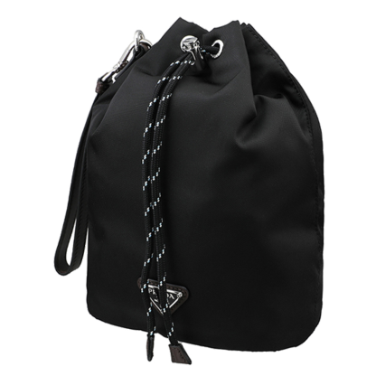 ★送料関税込★PRADA スピードロック Re-Nylon xレザー ポーチ