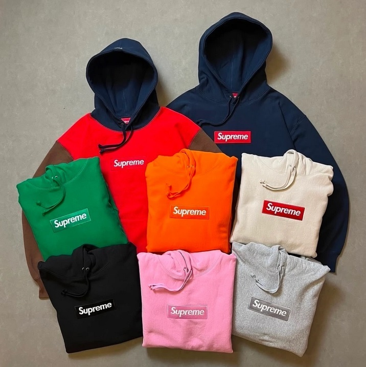 【Supreme】ボックスロゴ スウェット パーカー