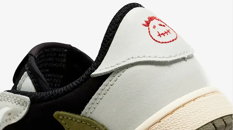 TRAVIS SCOTT X AIR JORDAN 1 LOW OG OLIVE DZ4137-106