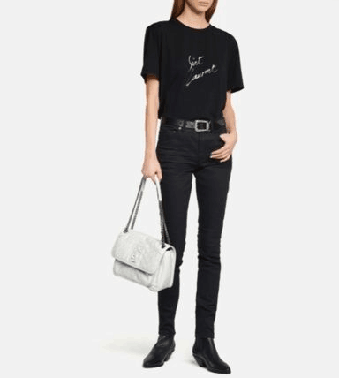 SAINT LAURENT ニキ ミディアム ヴィンテージレザー 2way