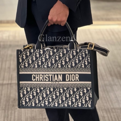 ★圧倒的な存在感★【Dior】オブリーク ミディアム トートバッグ
