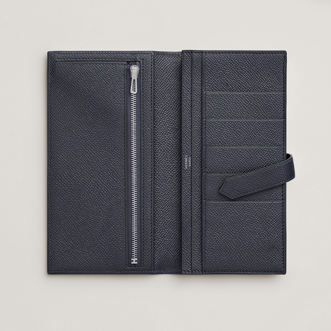 人気 定番 HERMES エルメス ベアンスフレ ブルーインディゴ 財布