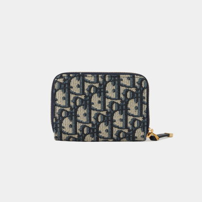 【DIOR】ディオール オブリーク ラウンドジップ コインケース
