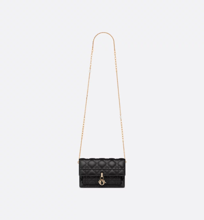 【DIOR】【人気】DIOR ディオール★LADY DIOR ラムスキン チェーンバッグ