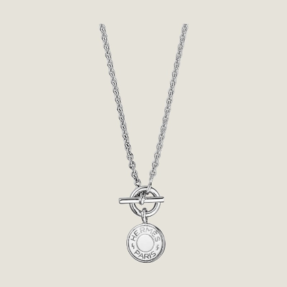 【人気オシャレ】■HERMES Ex-Libris Amulets ペンダント