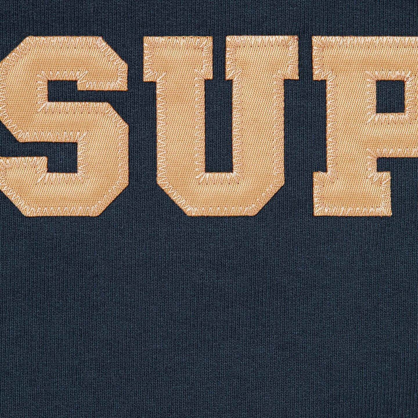 【Supreme】Collegiate Applique Zip Up Hooded Sweatshirt