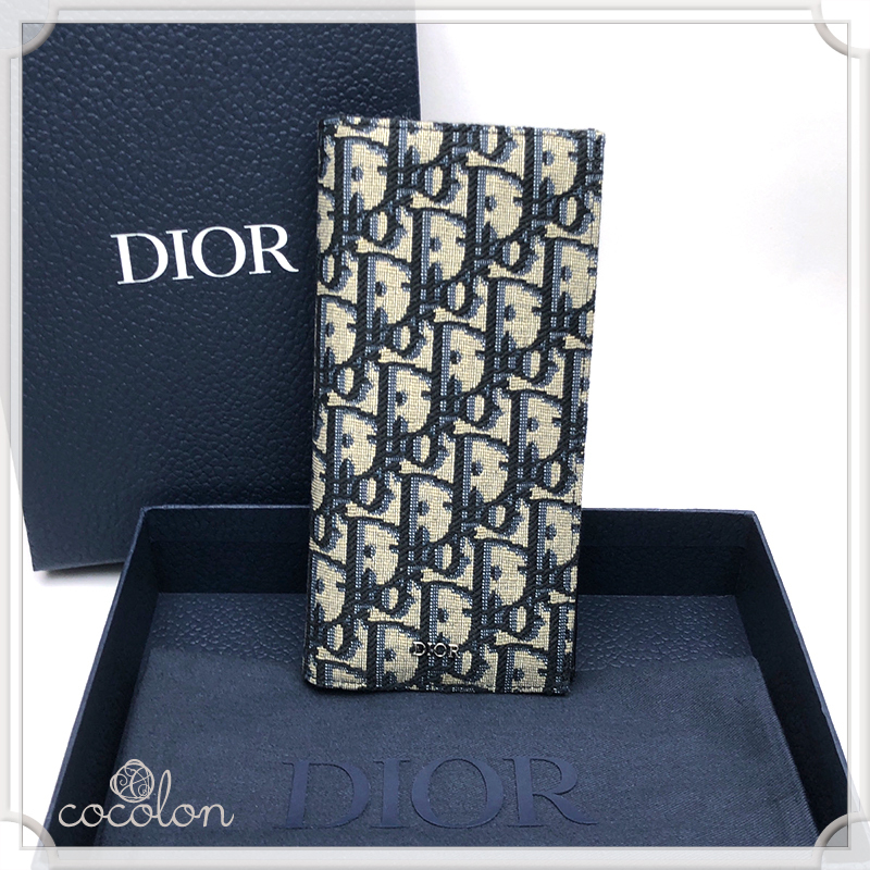 [Dior]バーティカル ロングウォレット