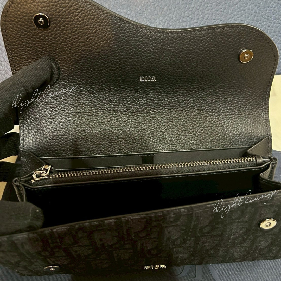 メンズ 長財布【DIOR】サドル ロング 25新作