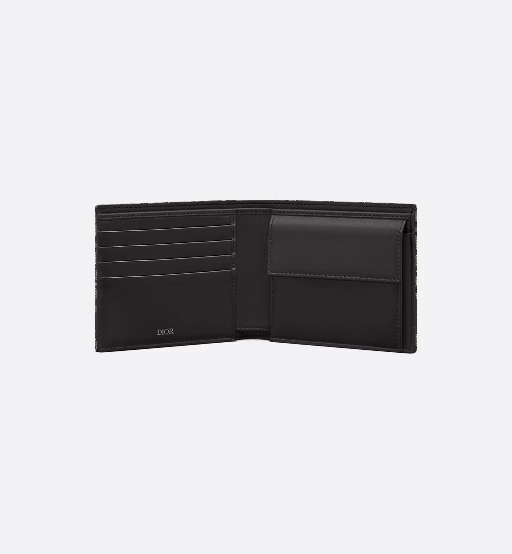 すぐ届く！DIOR ディオール Oblique オブリーク 折財布 メンズ