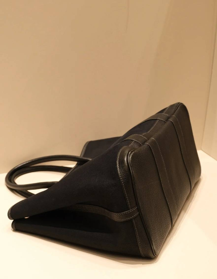【使い勝手◎キャンバス /Noir】HERMES ガーデンパーティー36 PM