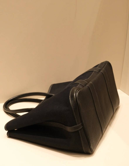 【使い勝手◎キャンバス /Noir】HERMES ガーデンパーティー36 PM