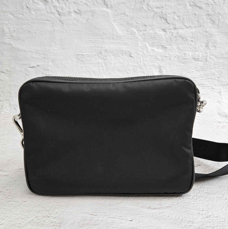 関税込★PRADA★Re-Nylon サフィアーノレザーショルダーバッグ