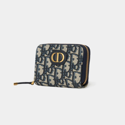 【DIOR】ディオール オブリーク ラウンドジップ コインケース