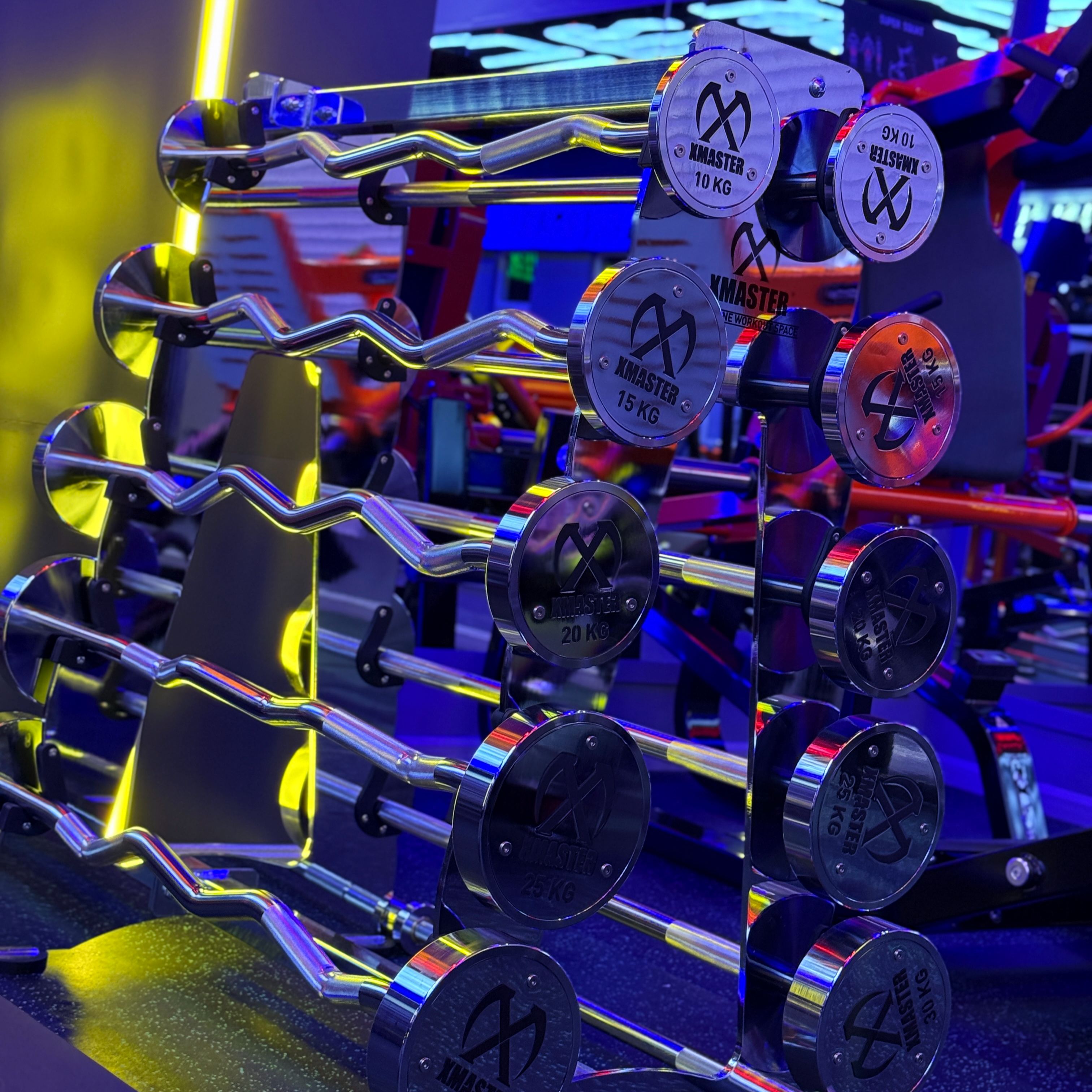 Fixed Weight Straight barbell 