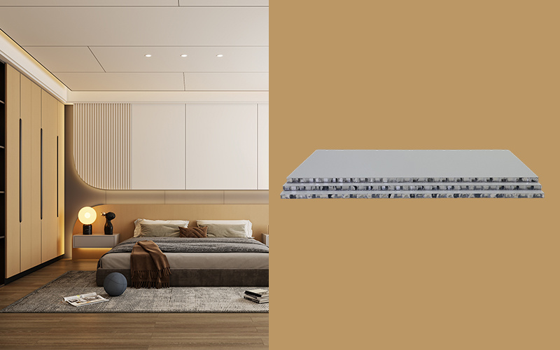 High-Strength Spray-Coated Aluminum Honeycomb Panels