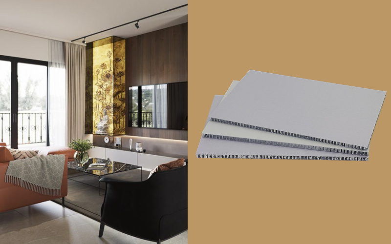 Lightweight All Aluminum Honeycomb Panel For Ceiling