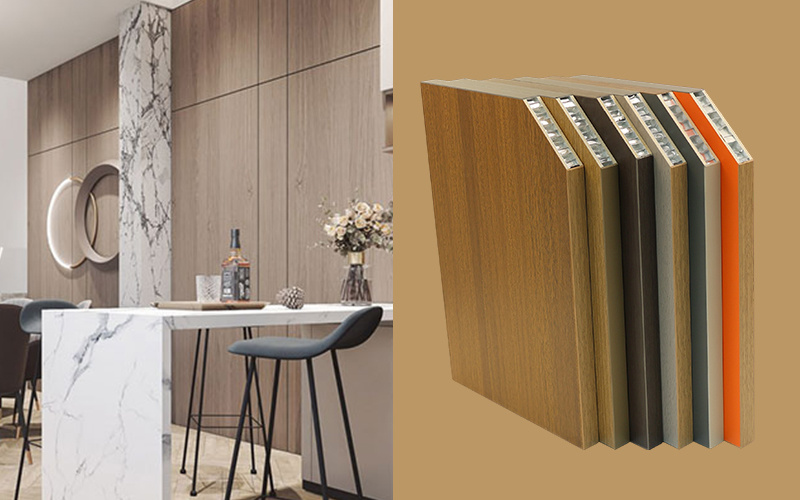 New Aluminum-Wood Composite Panel