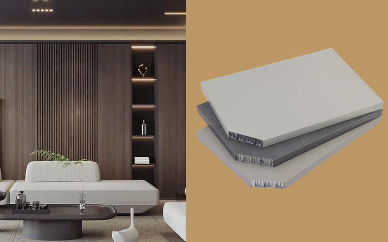High-Strength Spray-Coated Aluminum Honeycomb Panels