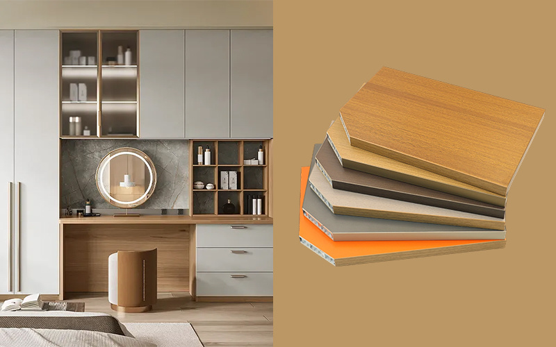 New Aluminum-Wood Composite Panel