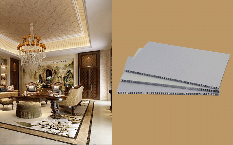 Scratch-Resistant Aluminum-Wood Honeycomb Cabinet Panel