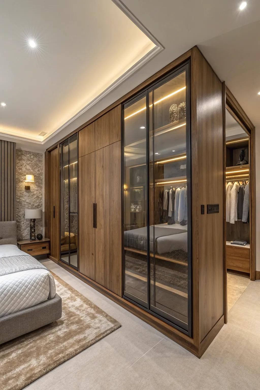 Durable Aluminum Wardrobes