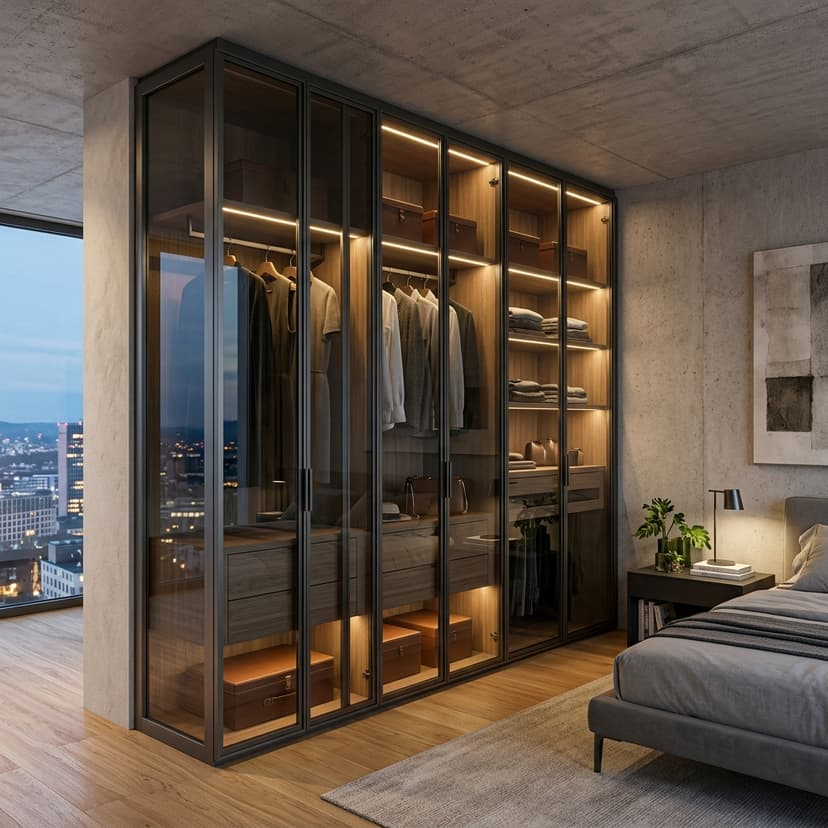 Aluminum Wardrobe