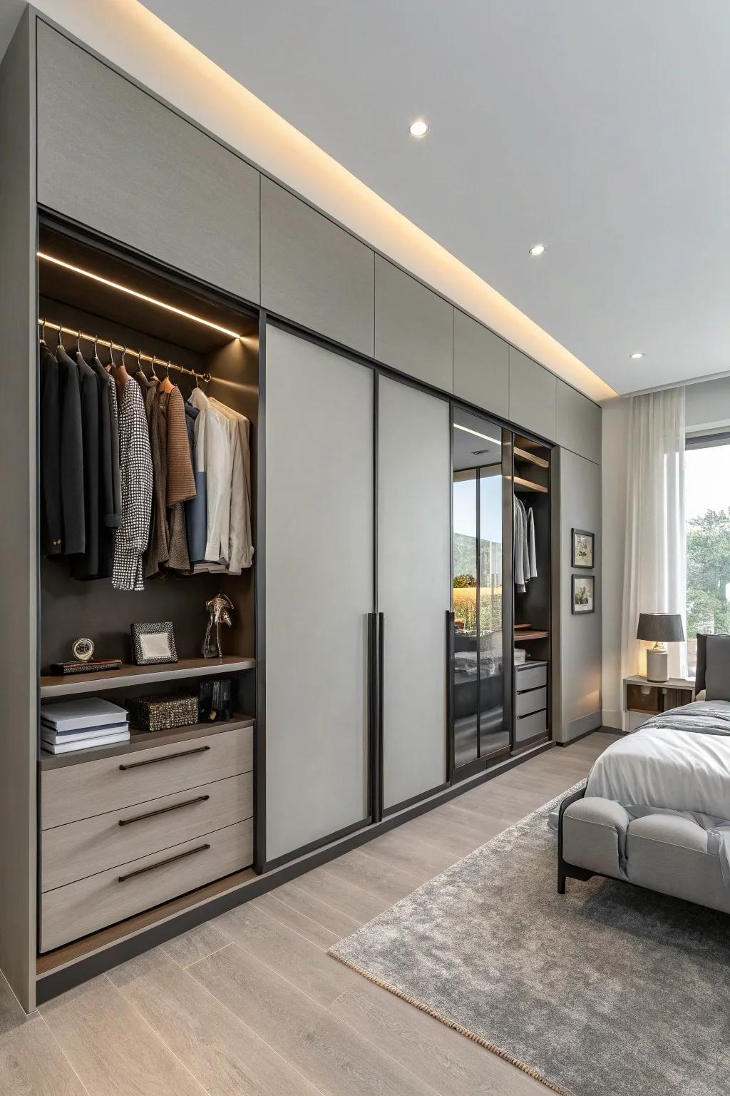 Durable Aluminum Wardrobes