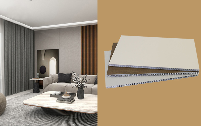 The Newly Developed Aluminum SPC Honeycomb Wall Panel